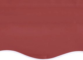 Резервно платнище за тенти, бордо червено, 3х2,5 м