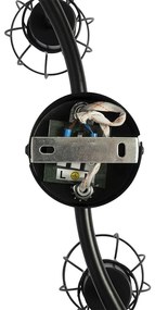 Модерен таванен прожектор черен 63 см 3-светлина регулируем - Botu