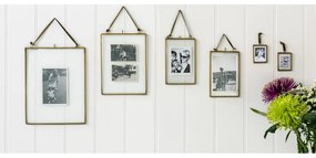 Метална стояща рамка в златисто 20x37,5 cm – Rex London