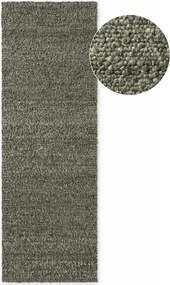 Зелена ръчно изработена пътека от букле 80x200 cm Notting Hill Portobello – Ted Baker