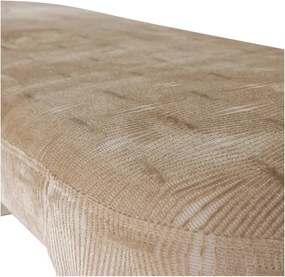 Бежова подплатена пейка Jacob – WOOOD