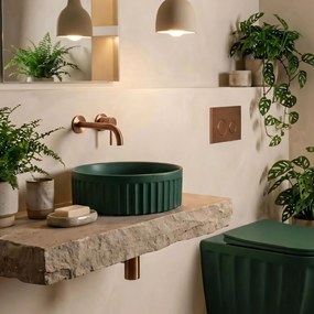 Умивалник за плот DUO Matcha Matt