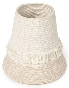 Текстилна детска кошница за играчки в червен и кремав цвят ø 38x33 cm Big Mushroom – Lorena Canals