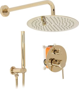 ДУШ СИСТЕМА за вграждане Rea Lungo L. Gold + BOX