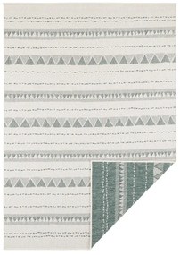 Зелен и кремав килим на открито , 160 x 230 cm Bahamas - NORTHRUGS