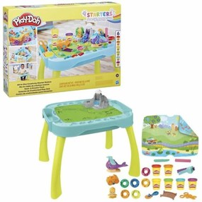 Игра от Пластелин Hasbro Starters 6 цвята Многоцветен