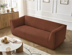 Оранжев диван от рипсено кадифе 242 cm Giorgia – Bobochic Paris