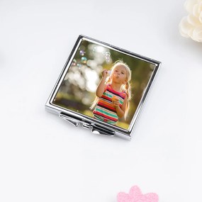 Огледало с отпечатана ваша снимка - квадрат