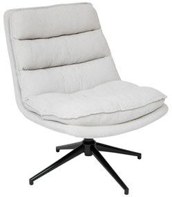 Въртящ се фотьойл atmosphera Harper - Бял