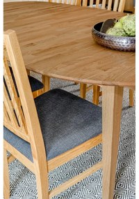 Стол за хранене от кафяв дъб Filippa - Rowico