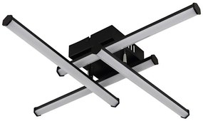 Globo 67342-24 - LED Плафониера KIRINA LED/24W/230V 3000K черен