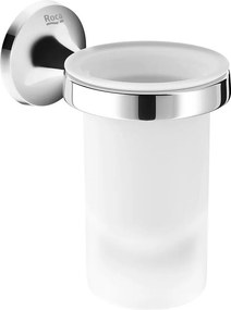 Чаша за четка за зъби, A816810001, Roca, полирана, метал, 11.5х7.8х12см