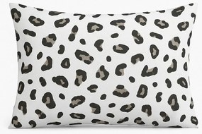 Бяло-сиво единично удължено спално бельо с включен долен чаршаф 3 части 160x220 cm Modern – Mila Home