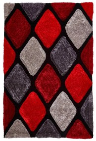 Червен ръчно изработен килим 120x170 cm Noble House – Think Rugs