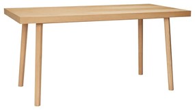 Трапезна маса от декор от дъб 80x160 cm Herringbone – Hübsch