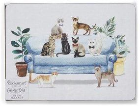 Постелки и подложки в комплект от 8 бр. Curious Cats – Cooksmart ®