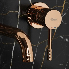 СМЕСИТЕЛ за вграждане Rea Lungo Diamond Copper + BOX
