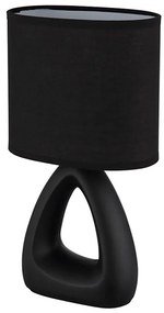 Globo 21731S - Настолна лампа TRIANGLE 1xE14/40W/230V черен