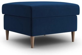 Синя кадифена табуретка Kyoto – Cosmopolitan Design