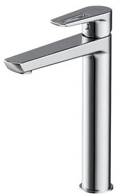 Cersanit S951-354 - Кран за мивка MILLE 27 см лъскав хром + сифон