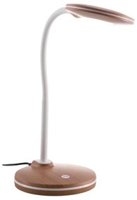Globo 52290146 - LED настолна лампа CARMEN LED/4,6W/230V кафява