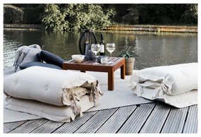 OUT™ Sit&amp;Sleep Бял външен футон Out Sit &amp; Sleep - Karup Design