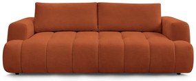 Сгъваем/с място за съхранение диван в тухлен цвят 251 cm Fuji – Bobochic Paris