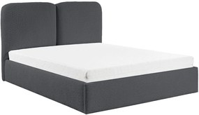 Облегнато легло Heaven-Антрацит-140 x 200