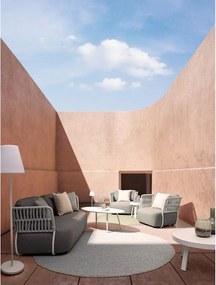 LED стоящо външно осветително тяло с дистанционно управление/с високоговорител със соларен панел/с USB ø 34 cm Solar – Bizzotto