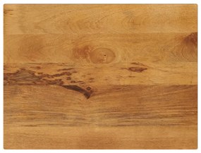 371606 vidaXL Плот за маса, 90x70x2,5 см, правоъгълен, манго масив