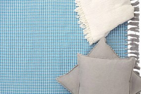 Килим houndstooth caribbean sea-130 x 190 см.