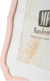 Светлорозова метално стояща рамка 17x22 cm Margot – Mauro Ferretti