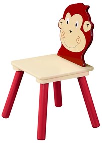 GINGER HOME К-кт дървена маса с 2 столчета ANIMALS