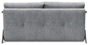 Сив разтегателен диван Chrome Twist Granite, 100 x 167 cm Cubed - Innovation