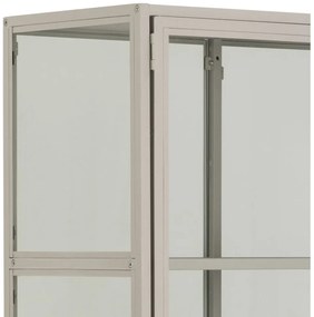 Сива витрина 77x186x35 cm Seaford – Actona