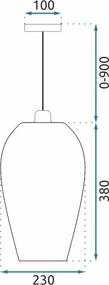 Плафон APP986-1CP