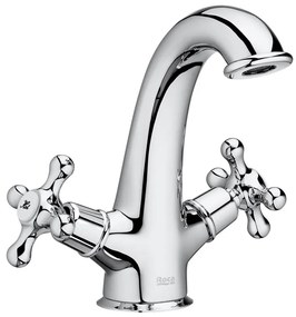 Roca A5A3A4BC00 - Смесител за мивка с преливник CARMEN 17,8 см хром