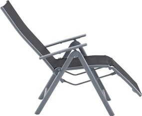 Черен градински метален стол Ariola – Garden Pleasure