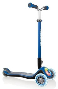 Globber - Тротинетка Elite Prime със светещи колела - Синя