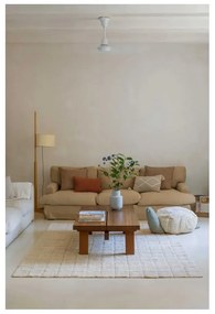 Кремав ръчно изработен памучен килим подходящ за пране 200x300 cm Mosaic – Lorena Canals