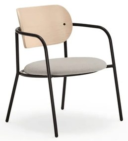 Светлосив трапезен стол в декор от пепел Eclipse - Teulat