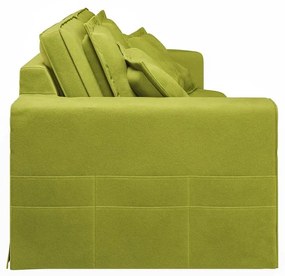 Светлозелен диван 196 cm Nora – Ropez