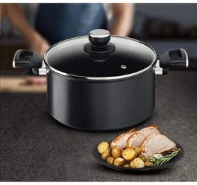 Тенджера с капак и незалепващо покритие 5,2 l Unlimited G2554672 – Tefal