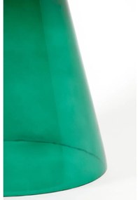 Стъклена кръгла странична масичка ø 37 cm Dakwa – Light &amp; Living