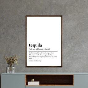 Плакат 50x70 cm Tequila - Wallity