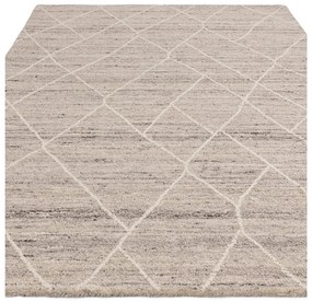 Светлосив вълнен килим 120x170 cm Noah - Asiatic Carpets