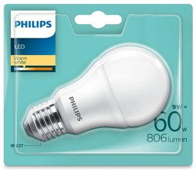 LED Крушка  Philips E27/9W/230V 2700K