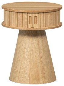 Нощно шкафче от декор от бор в естествен цвят Karri – WOOOD