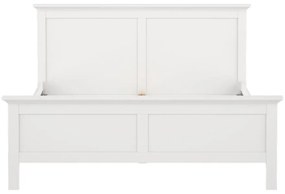 Бяло двойно легло 160x200 cm Paris – Tvilum