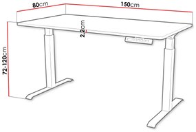 Бюро Moon Long 150-Leuko